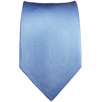 Krawatte blau einfarbig 898