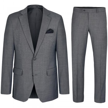 Herren Anzug grau modern | Stretch Anzug für Herren