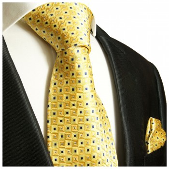 Krawatte gelb gepunktet 689