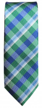 blau grünes krawatten set 2tlg