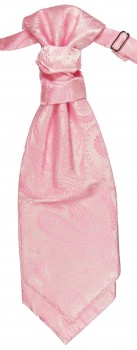 Plastron | Hochzeitskrawatte pink paisley Hochzeit Krawatte