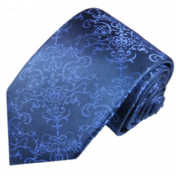 Royal blaue Krawatte barock 2050