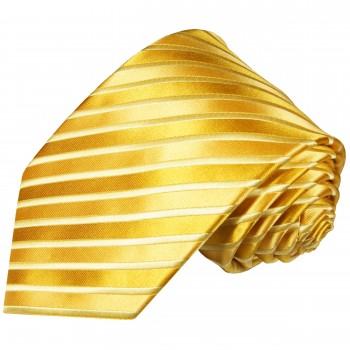 Krawatte gold Seide