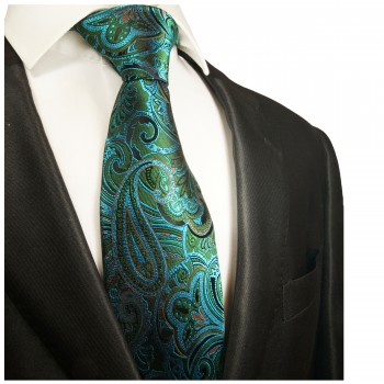 Blaue Krawatte 100% Seidenkrawatte ( extra lang 165cm ) 2008