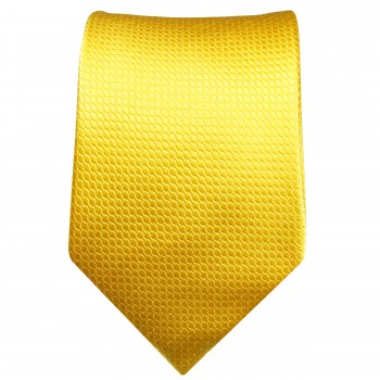 Extra lange Krawatte 165cm - gelb