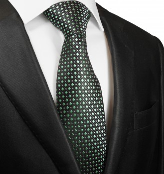 Krawatte grün schwarz