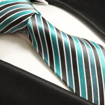 türkis graue krawatte