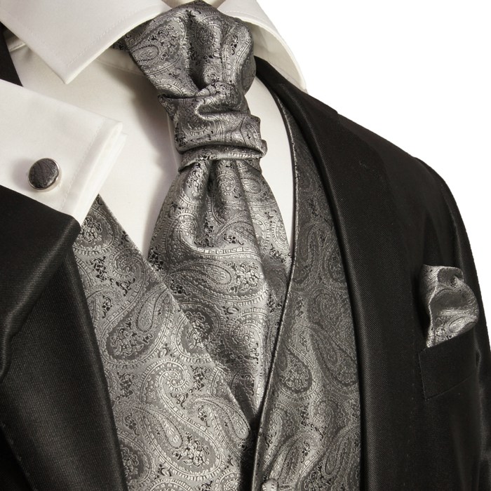 Details about   W461 Solid silver satin finish waistcoat wedding / dress / suit / party 