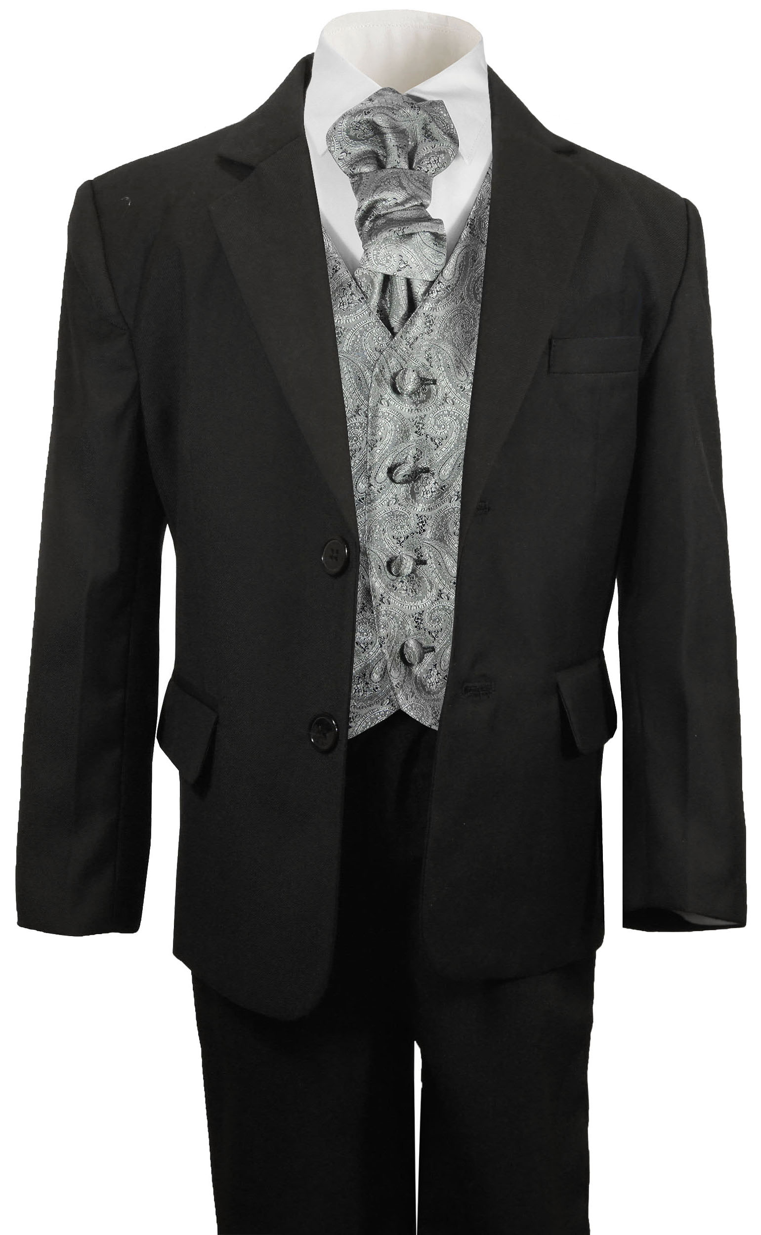 Grey Suit Vest | The Black Tux