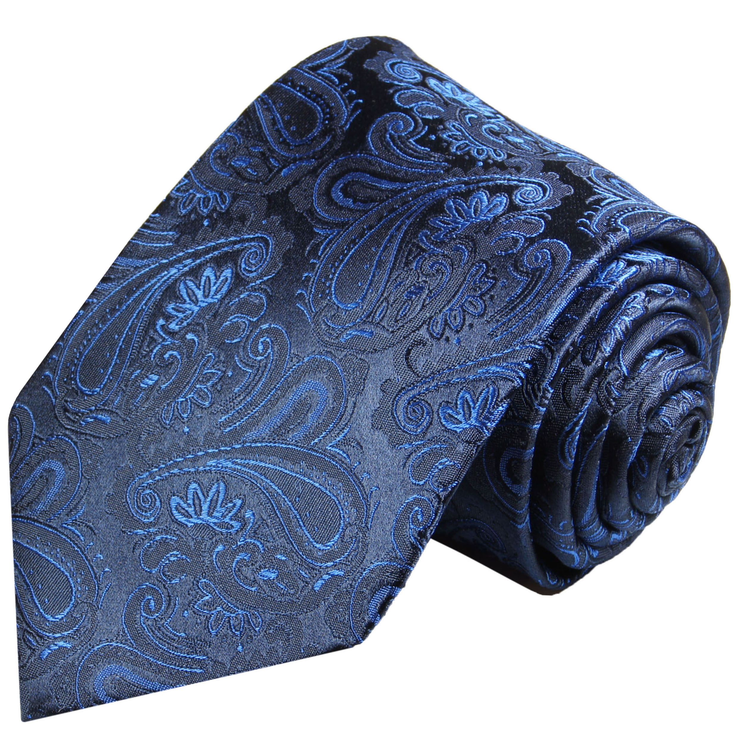 blau - 518 | Krawatte Malone Paul Shop paisley JETZT BESTELLEN