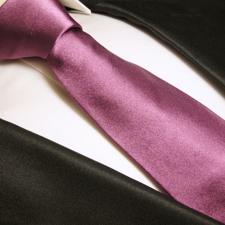 100% schöne Krawatte in rosa braun violett gestreift