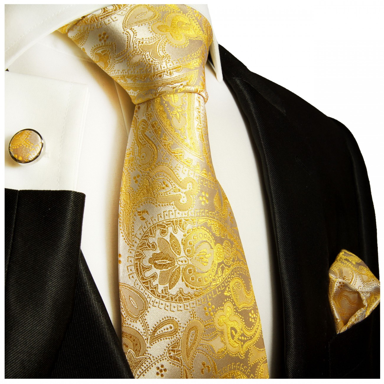 Krawatte gelb 427