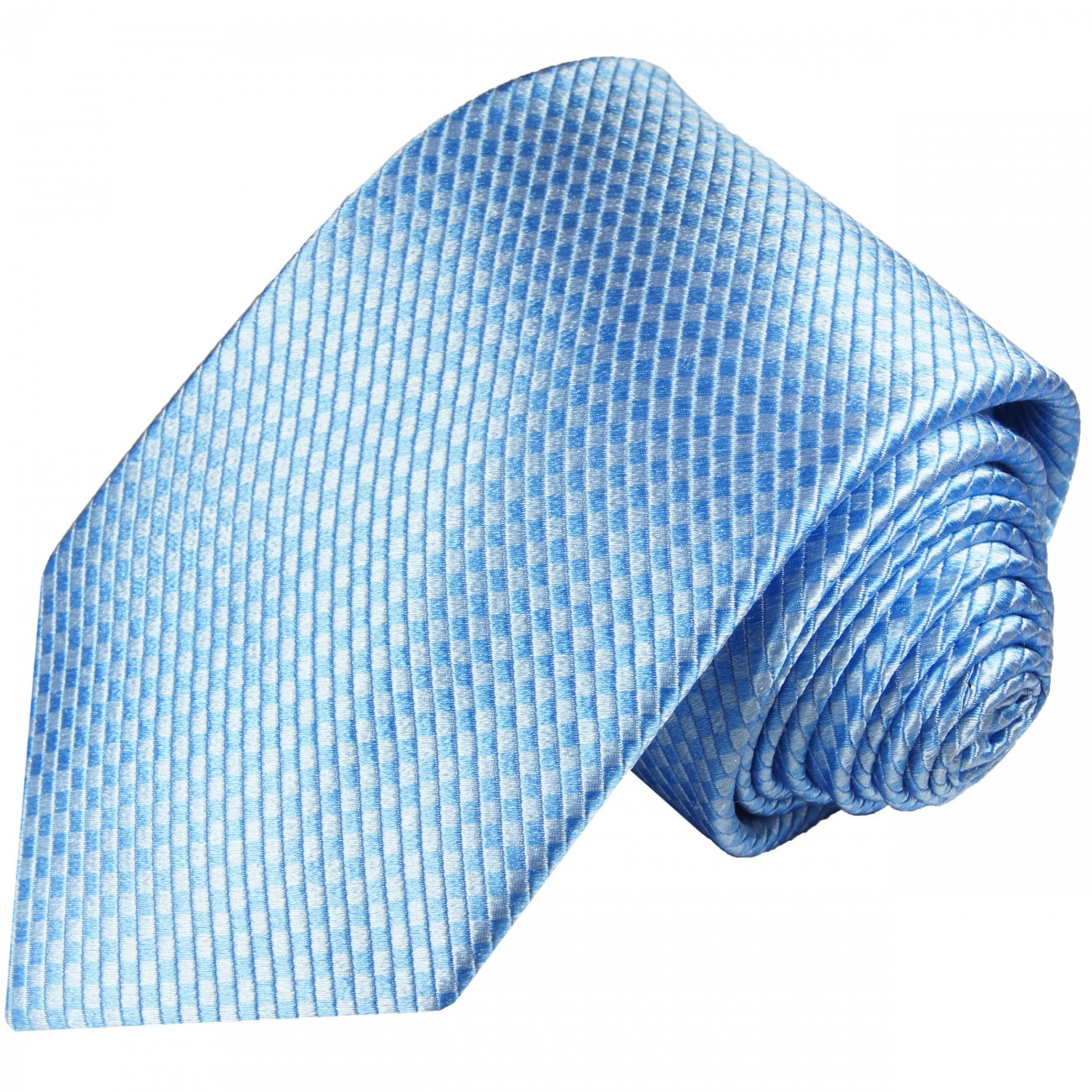 Extra lange Krawatte 165cm - Krawatte blau