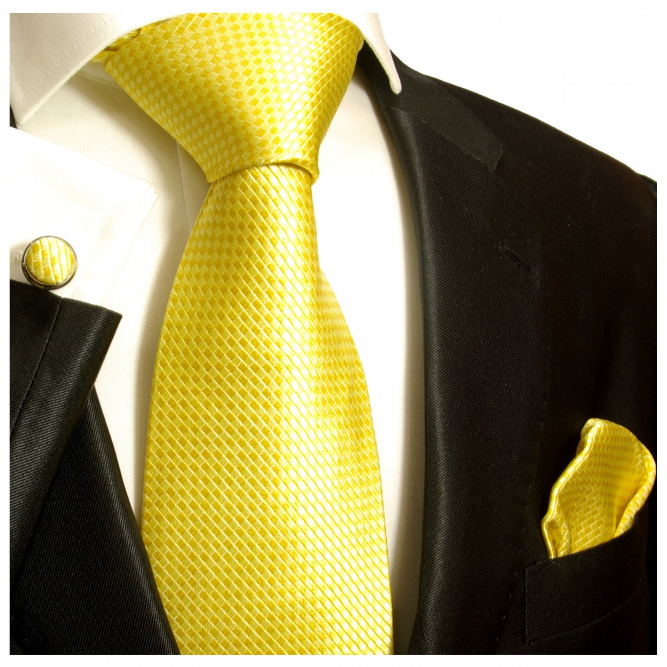 Krawatte gelb 506