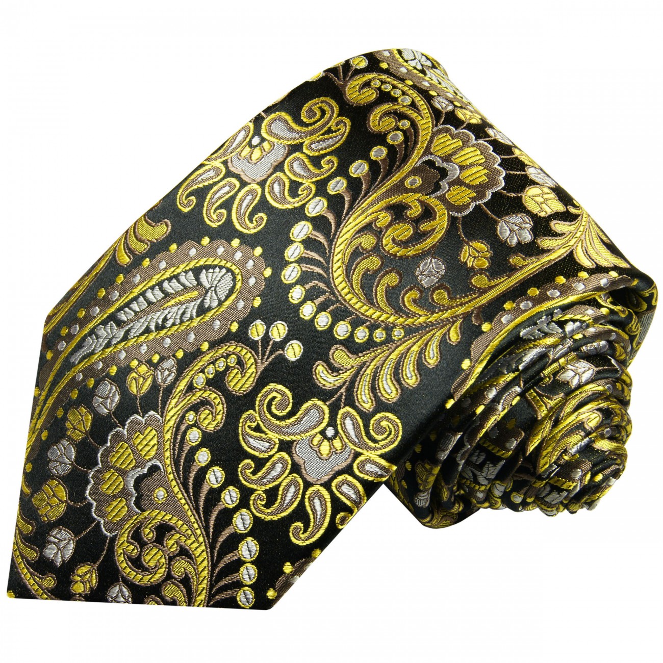 Krawatte gelb Seide 550
