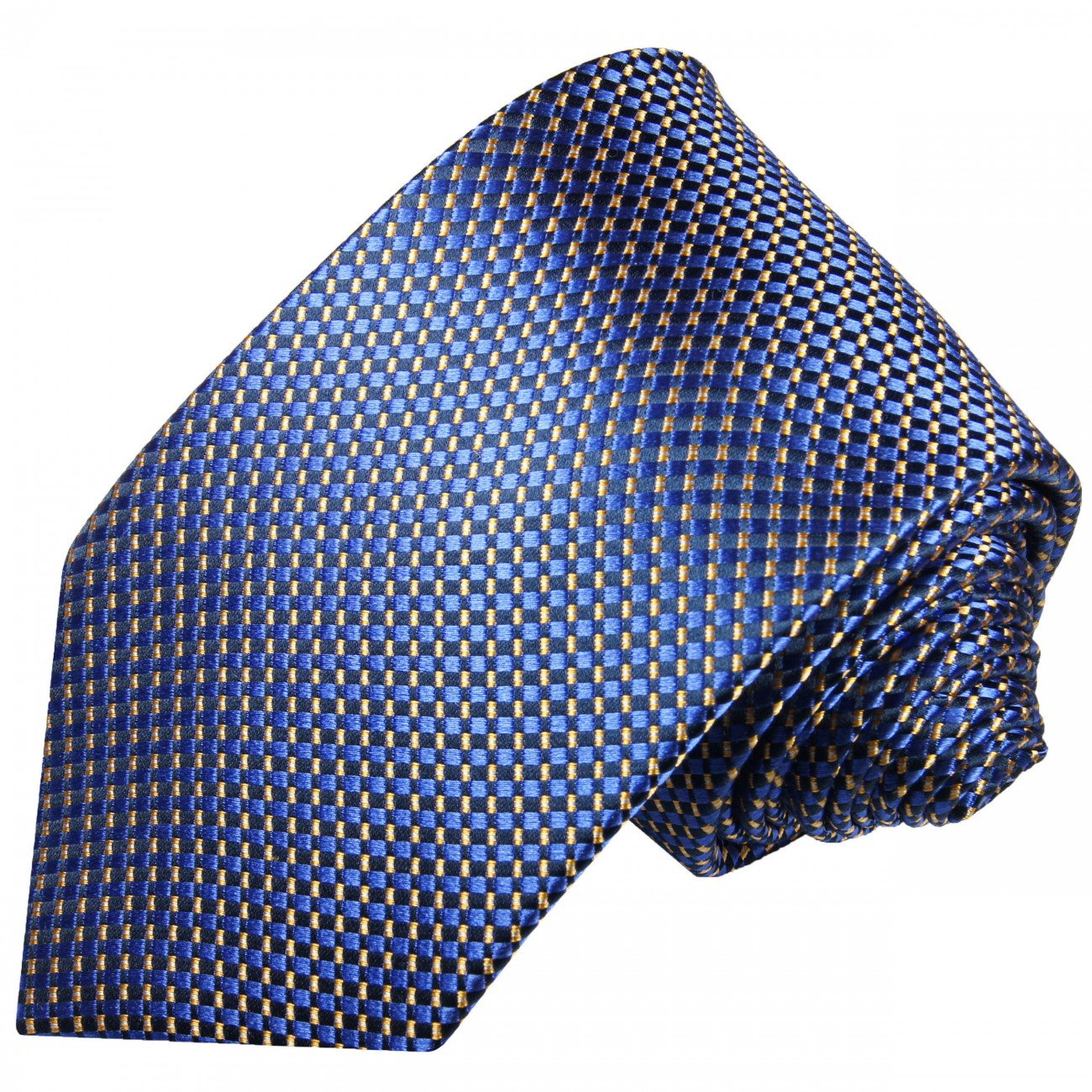 Blaue Krawatte gepunktet 393