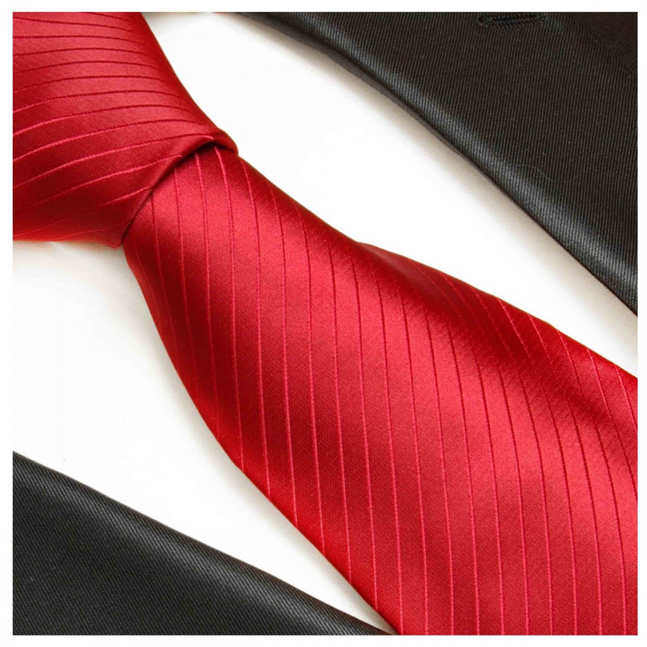 Hochzeit krawatte für Herren rot gestreift