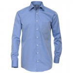Cotton Island Langarm Hemd blau HL18